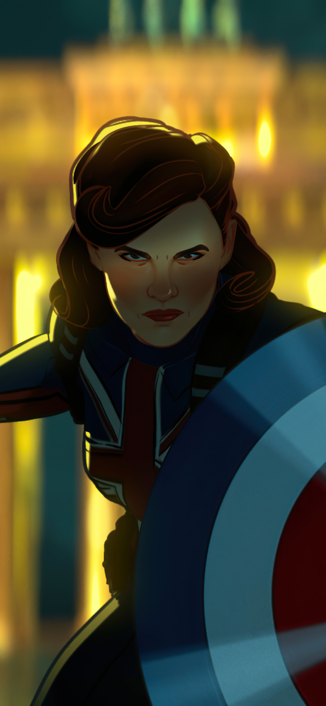 Peggy Carter As Captain America Wallpapers