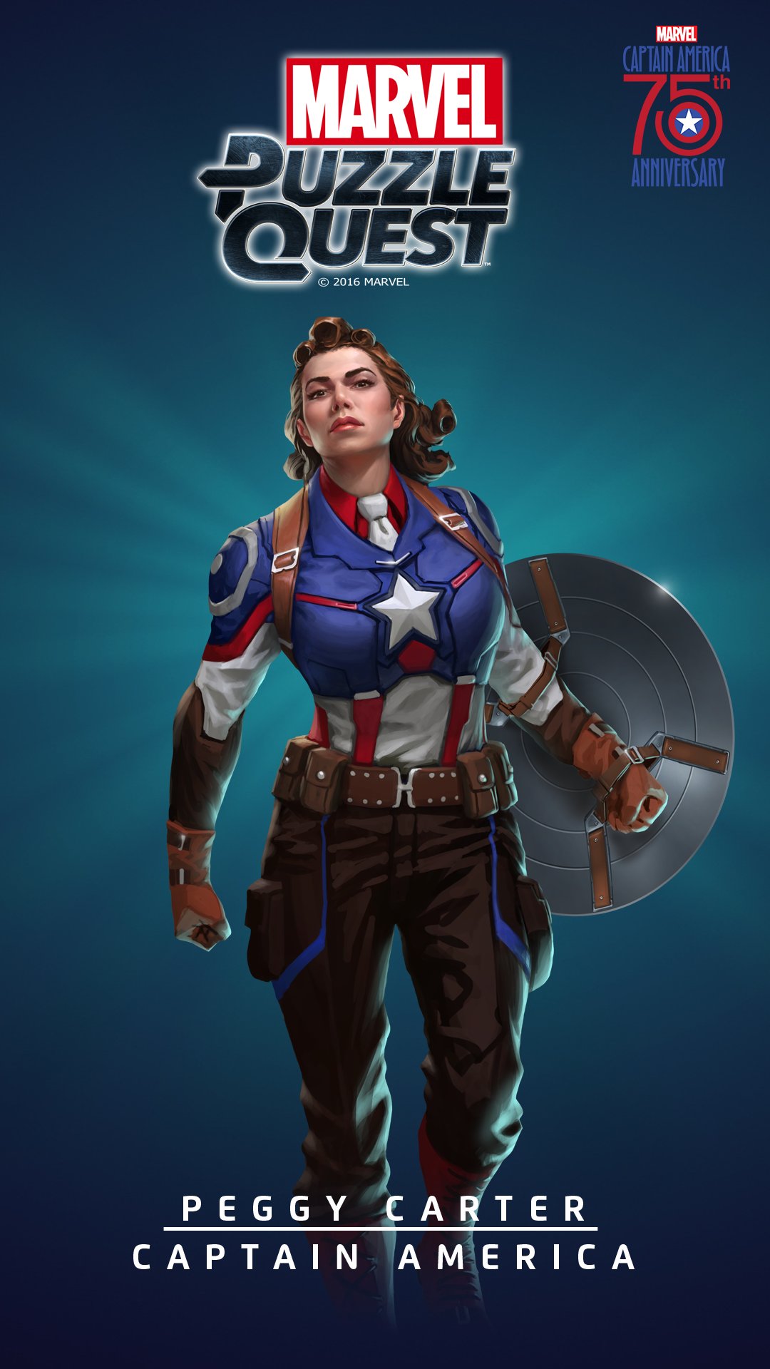 Peggy Carter As Captain America Wallpapers