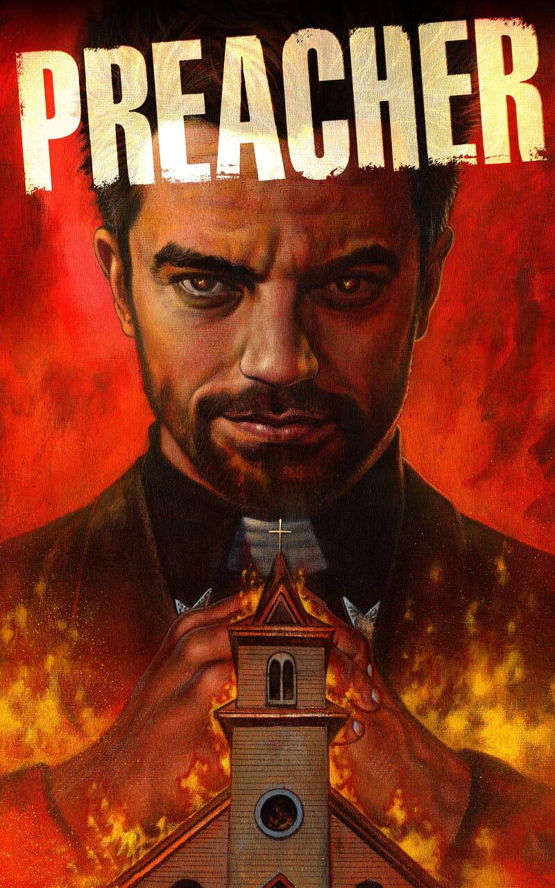 Preacher Tv Show Poster Wallpapers