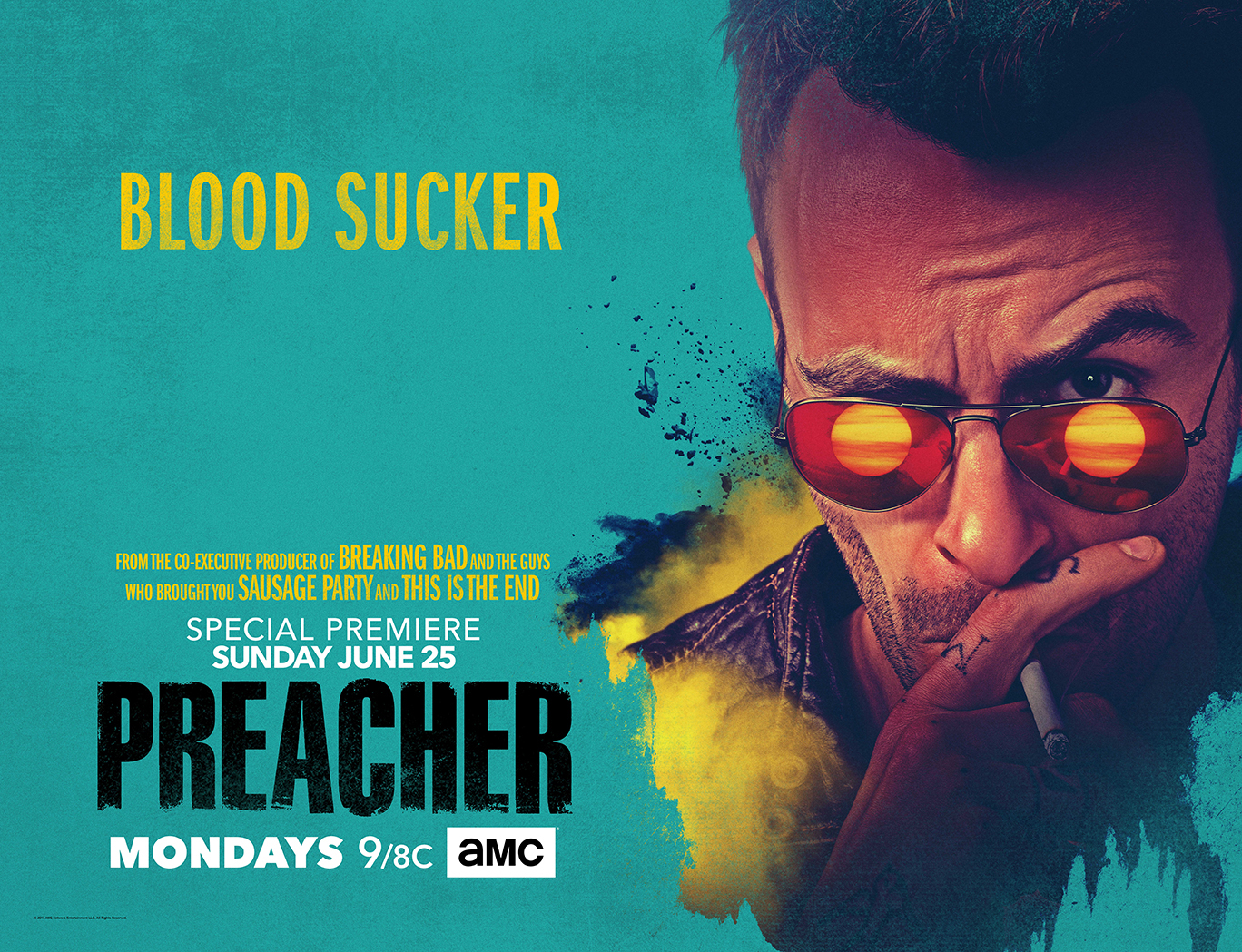 Preacher Tv Show Poster Wallpapers