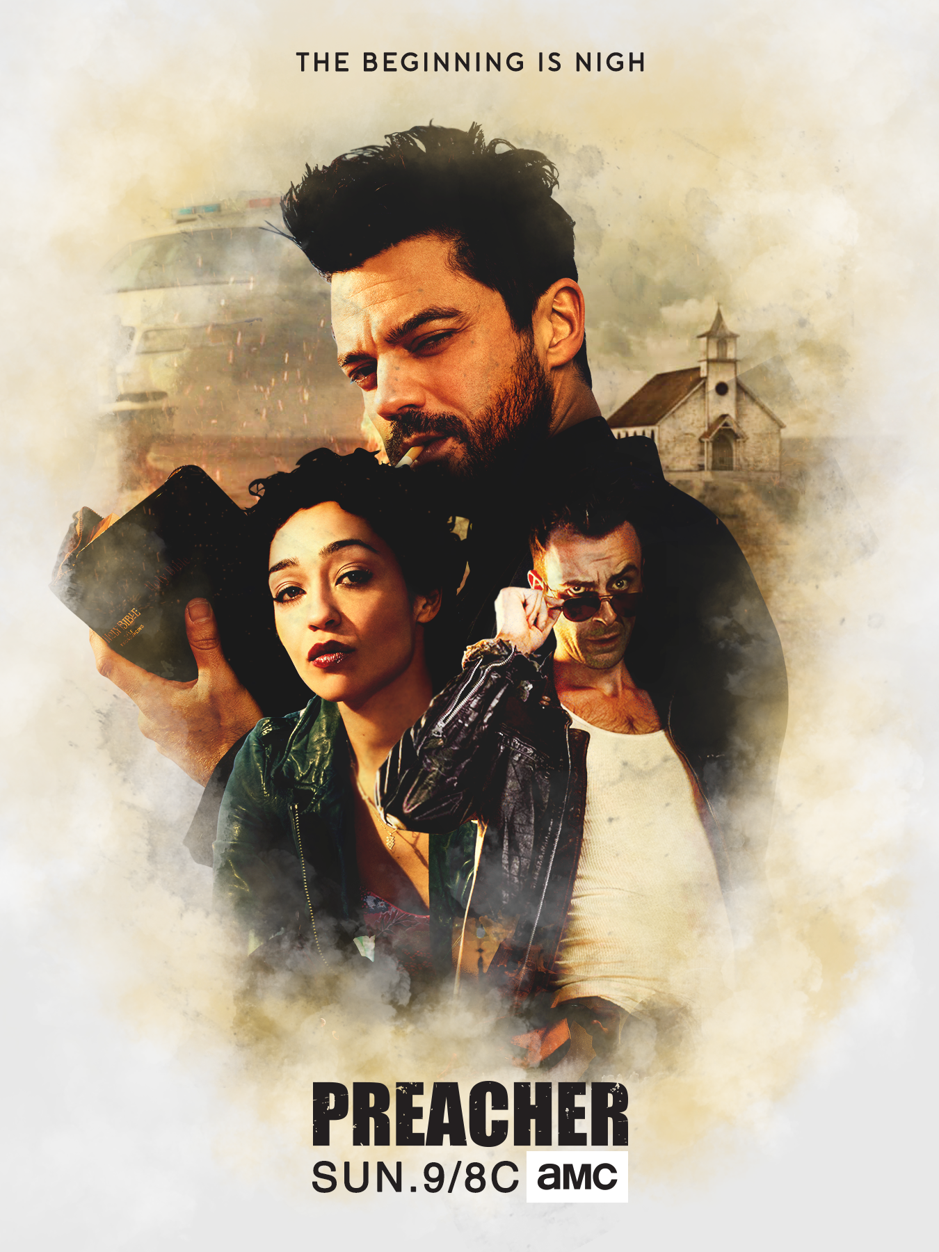 Preacher Tv Show Poster Wallpapers