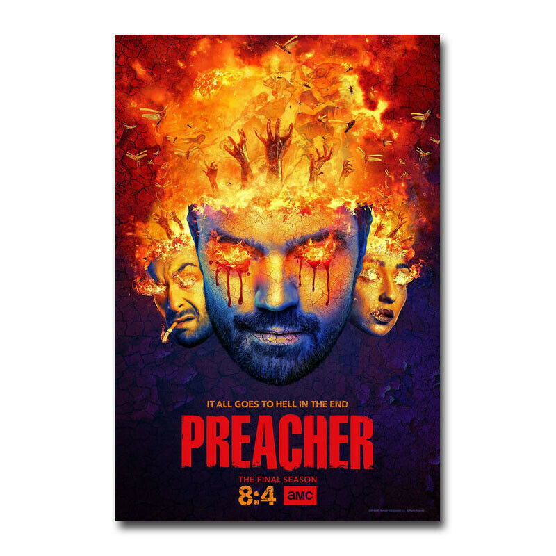 Preacher Tv Show Poster Wallpapers