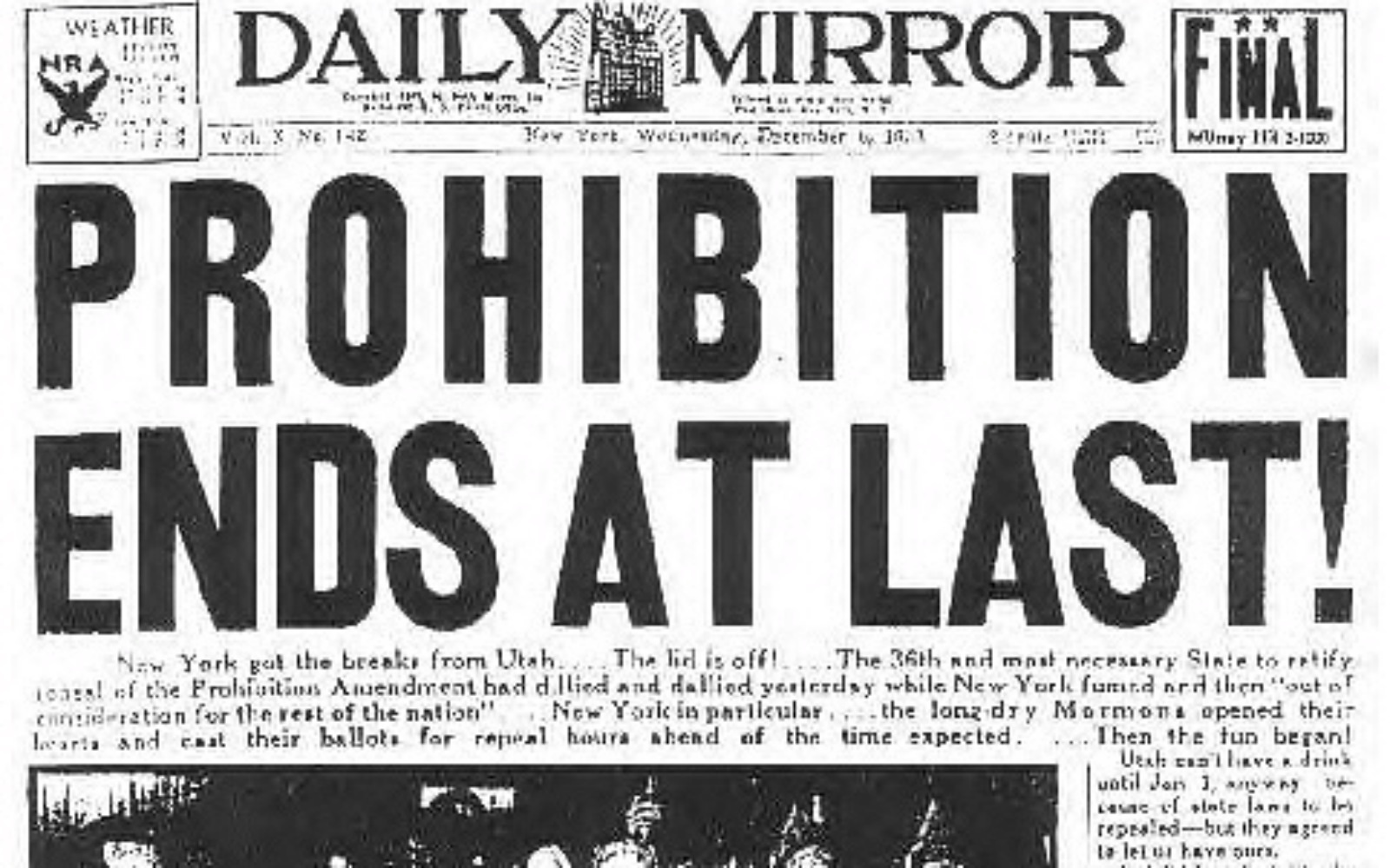 Prohibition Wallpapers