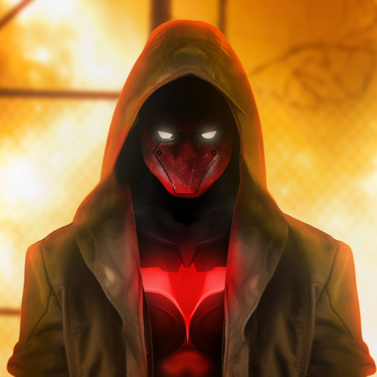 Red Hood 4K Concept Art Wallpapers