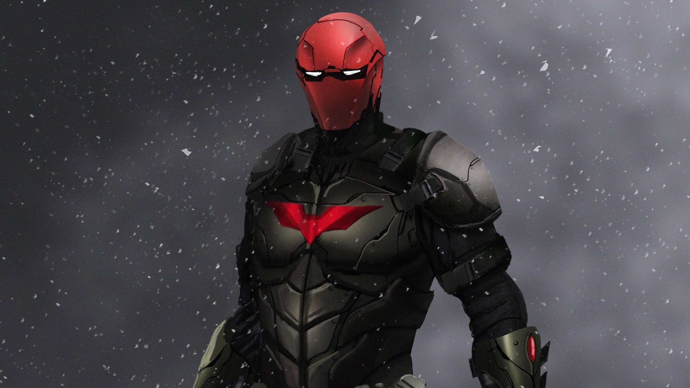 Red Hood 4K Concept Art Wallpapers