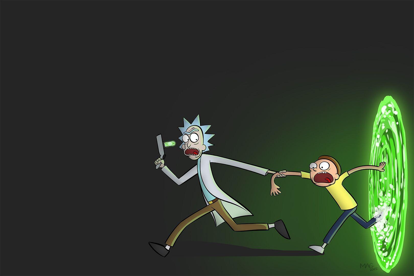 Rick And Morty Aesthetic Ps4 Wallpapers