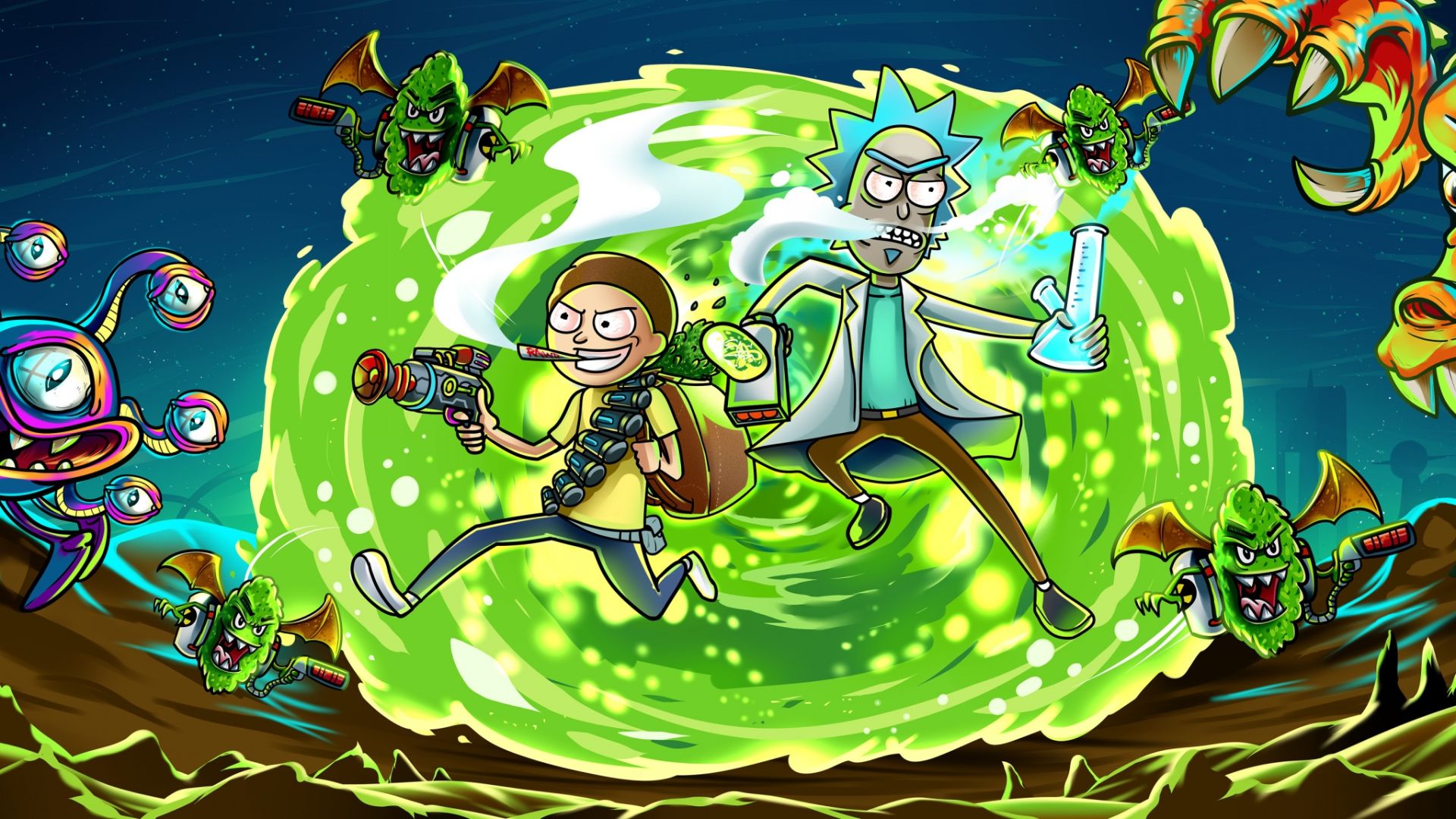 Rick And Morty Backwoods Wallpapers