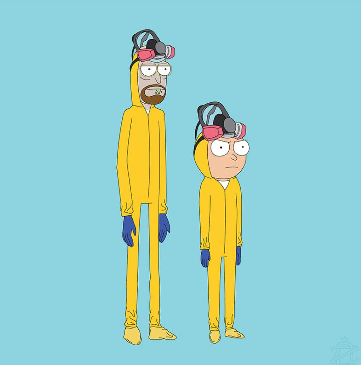 Rick And Morty Breaking Bad Wallpapers