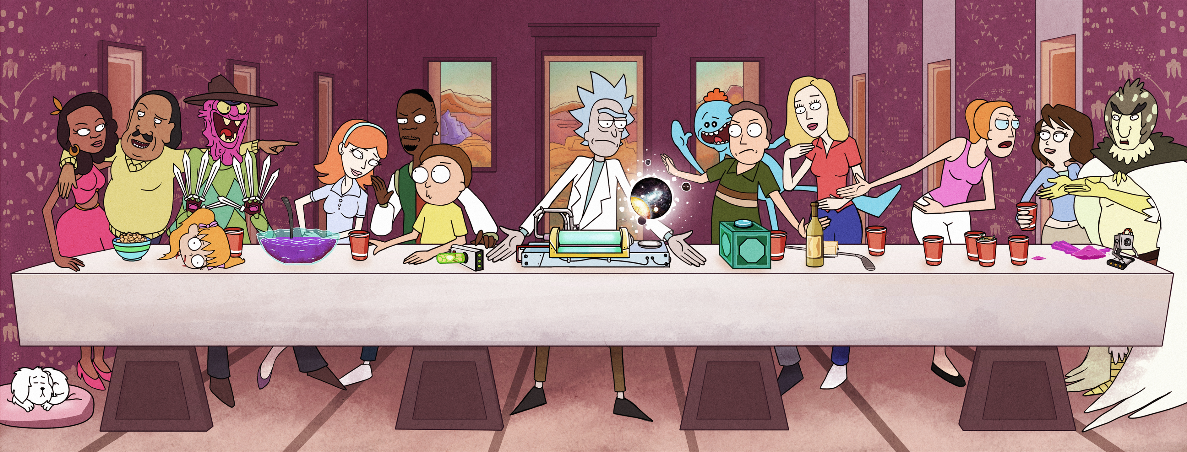 Rick And Morty Breaking Bad Wallpapers