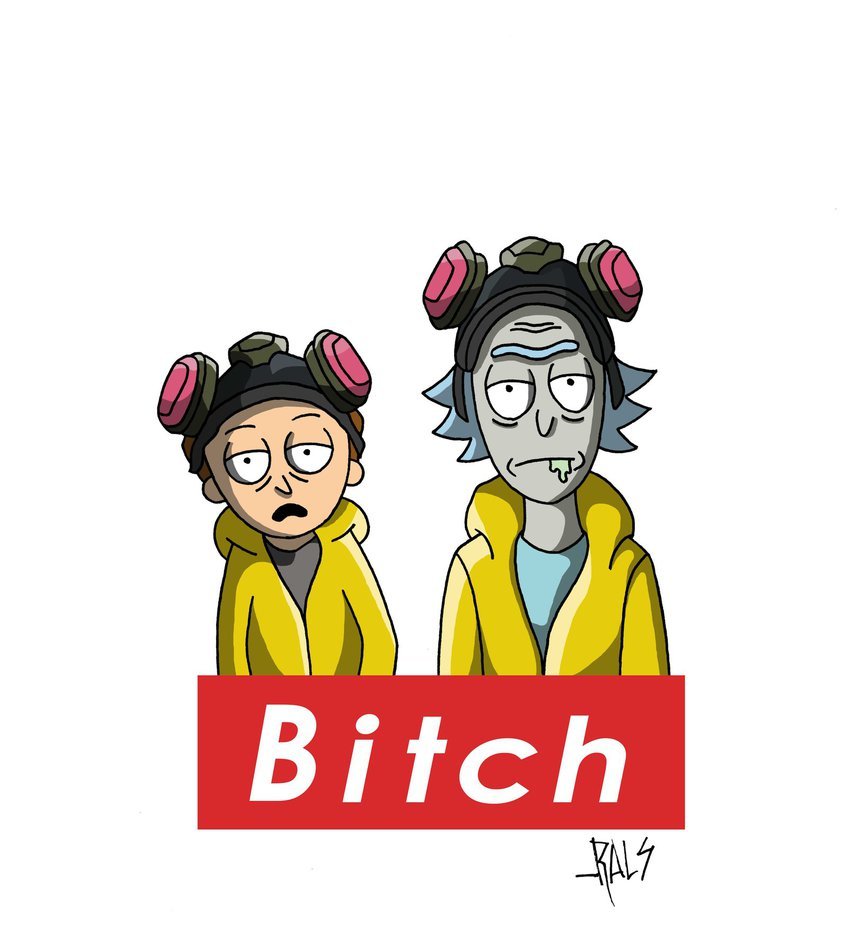 Rick And Morty Breaking Bad Wallpapers