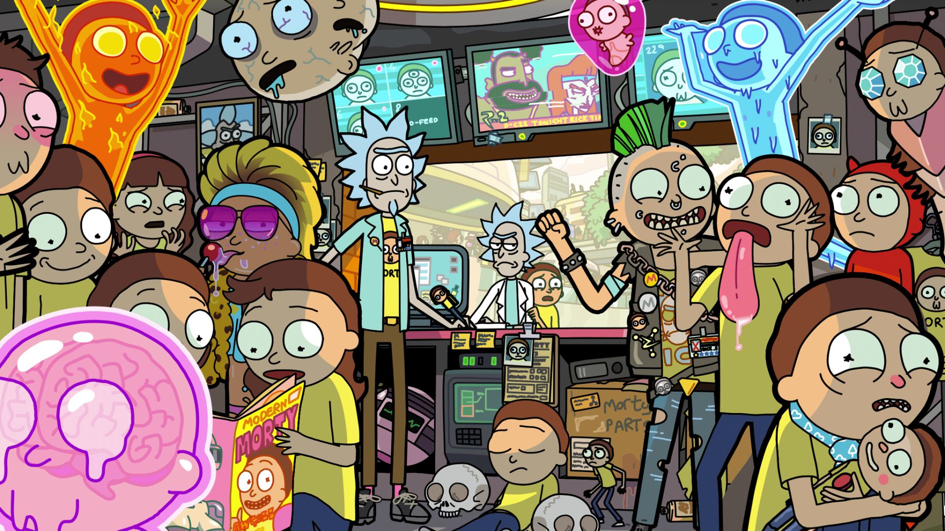 Rick And Morty Desktop Wallpapers