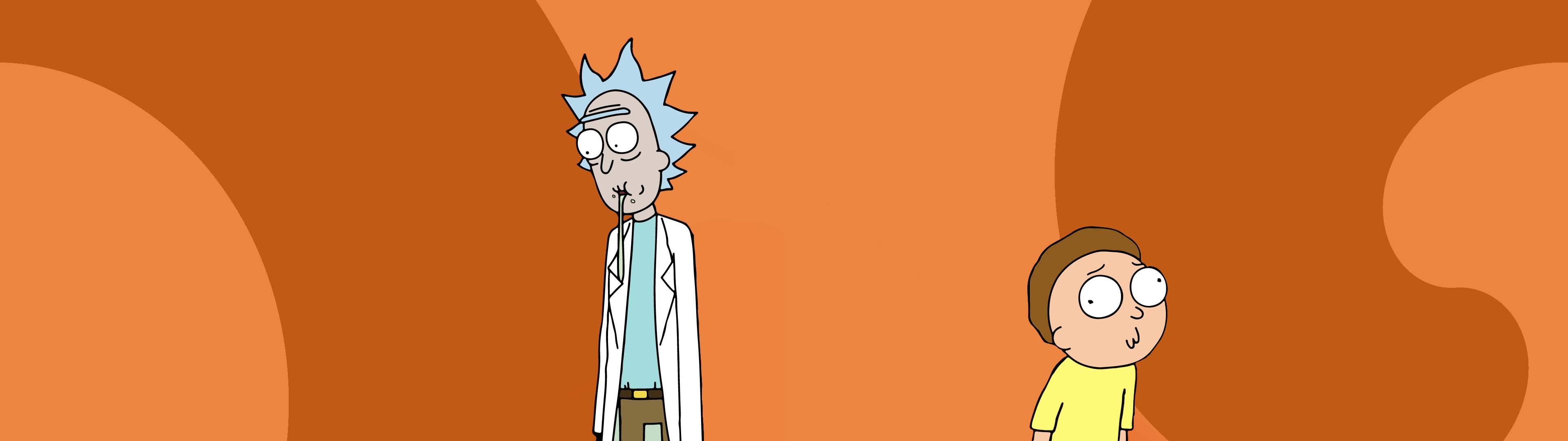 Rick And Morty Dual Screen Wallpapers