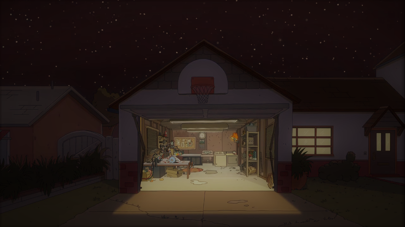 Rick And Morty Garage Wallpapers