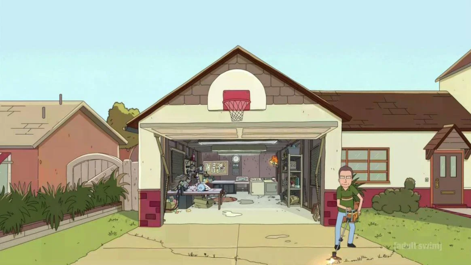 Rick And Morty Garage Wallpapers