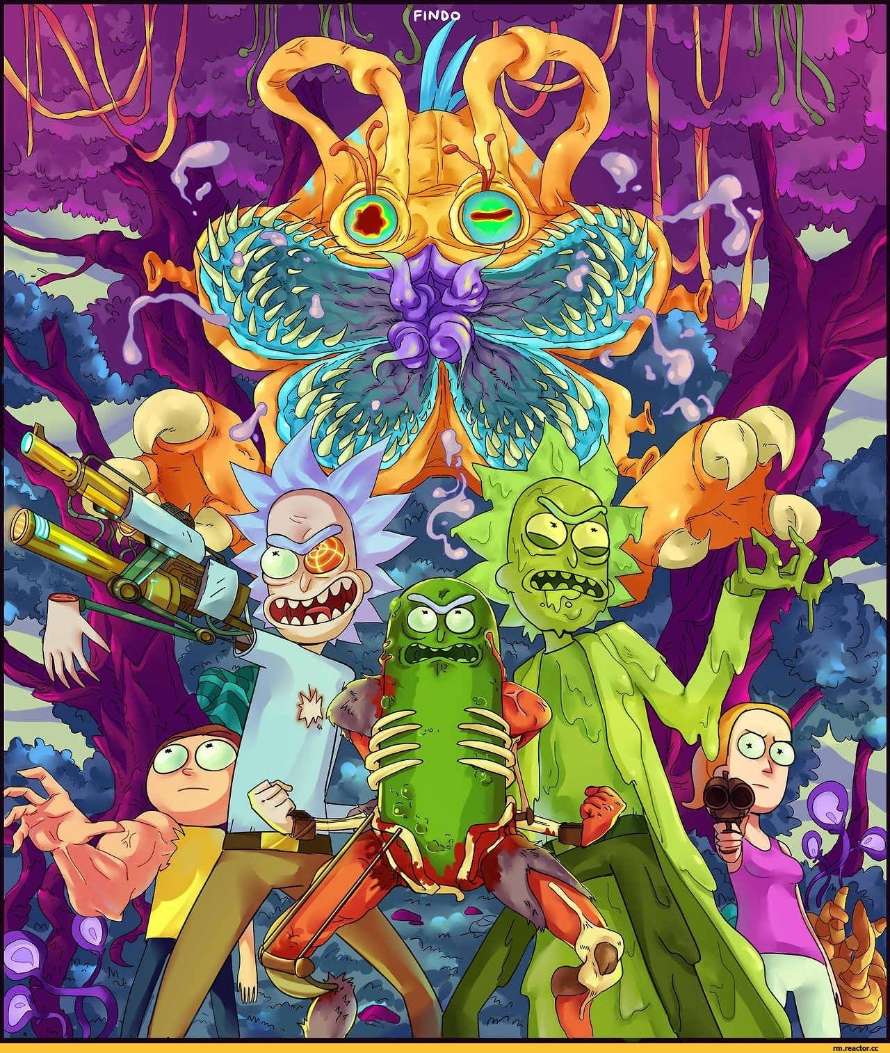 Rick And Morty Hype Wallpapers