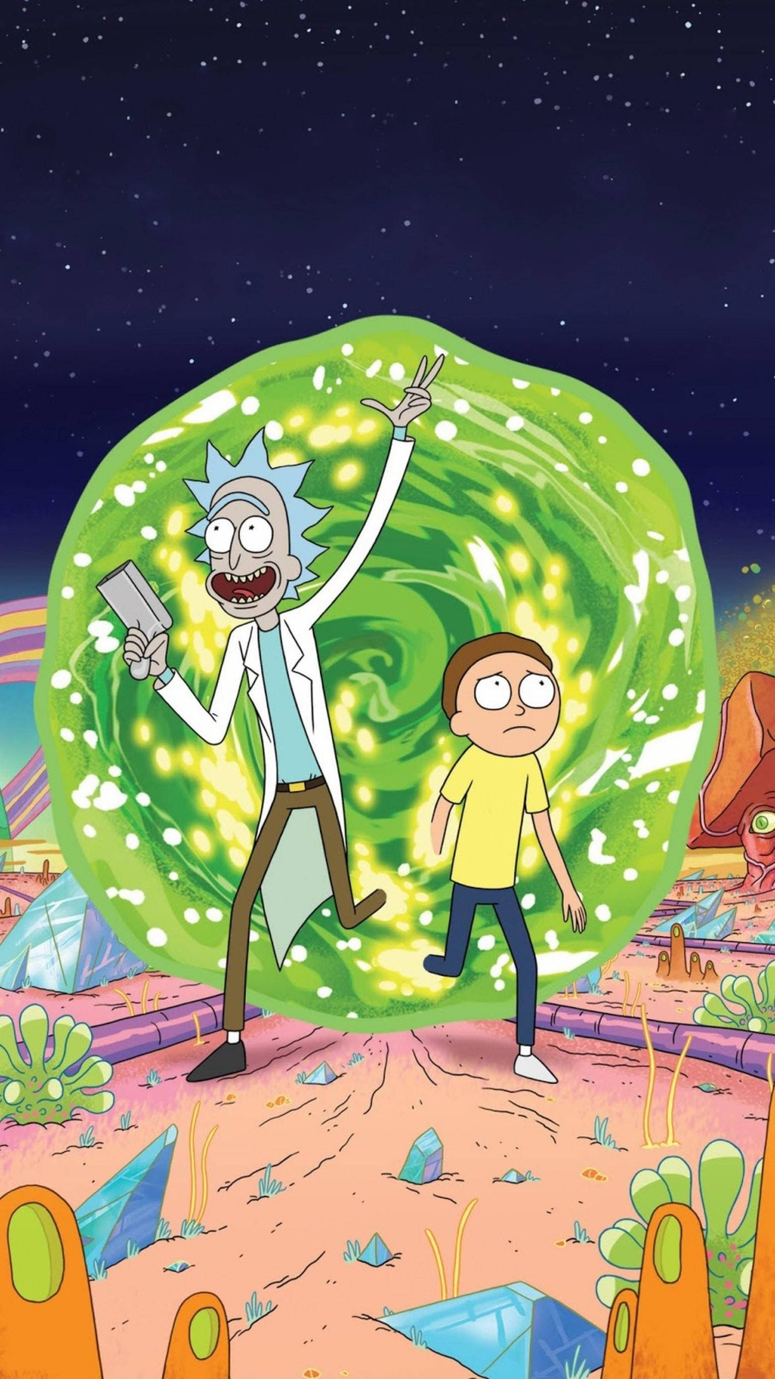 Rick And Morty Iphone Wallpapers