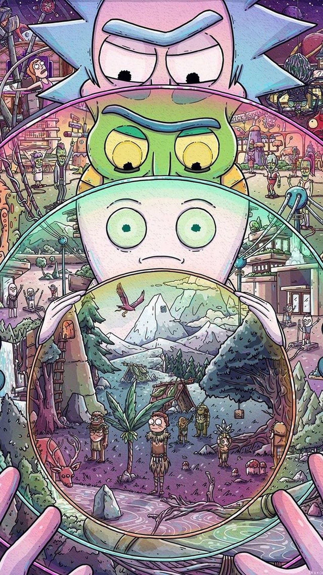 Rick And Morty Iphone Wallpapers