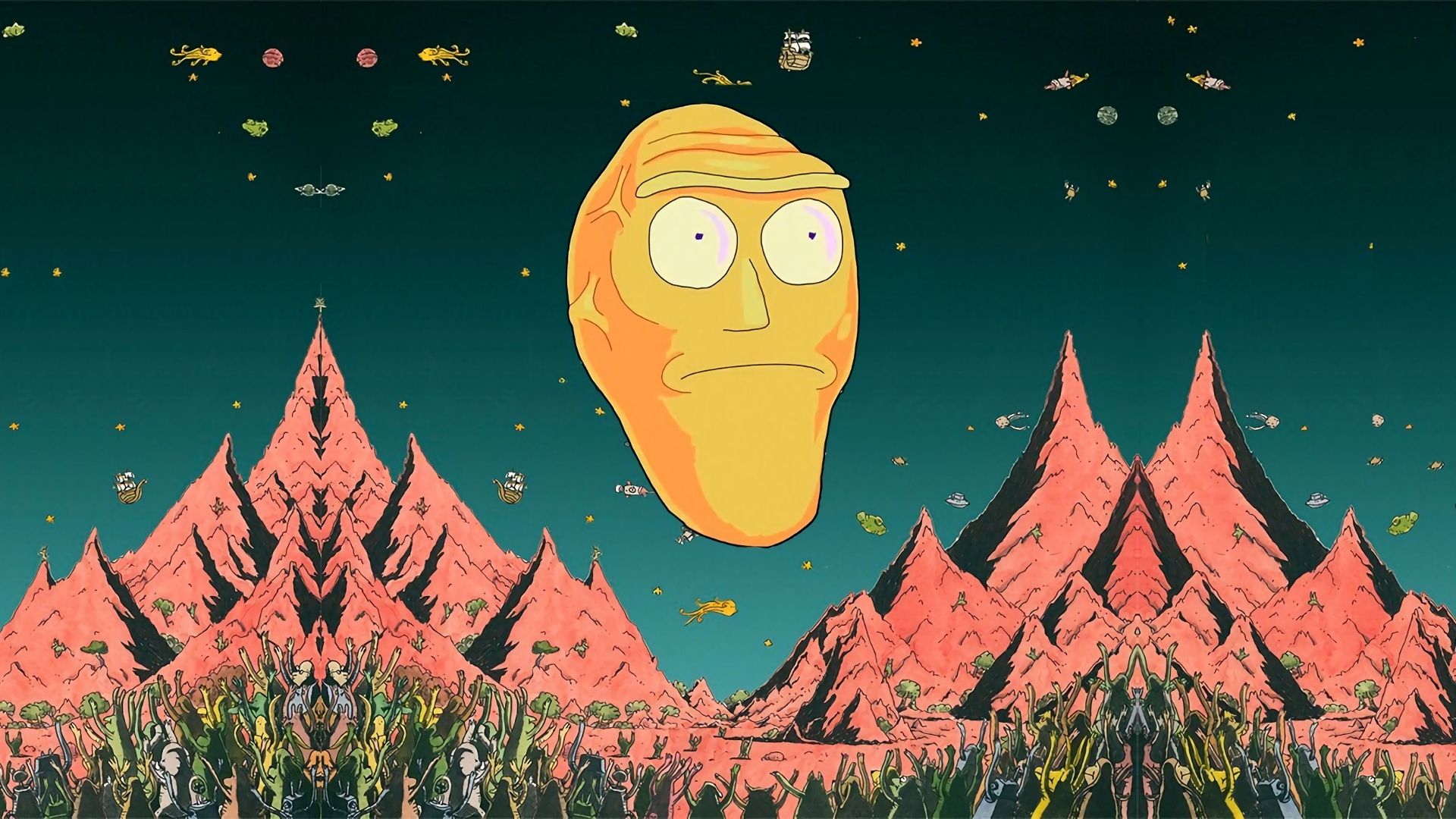 Rick And Morty Macbook Wallpapers