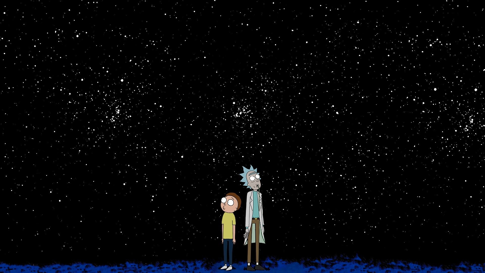 Rick And Morty Minimalist Wallpapers