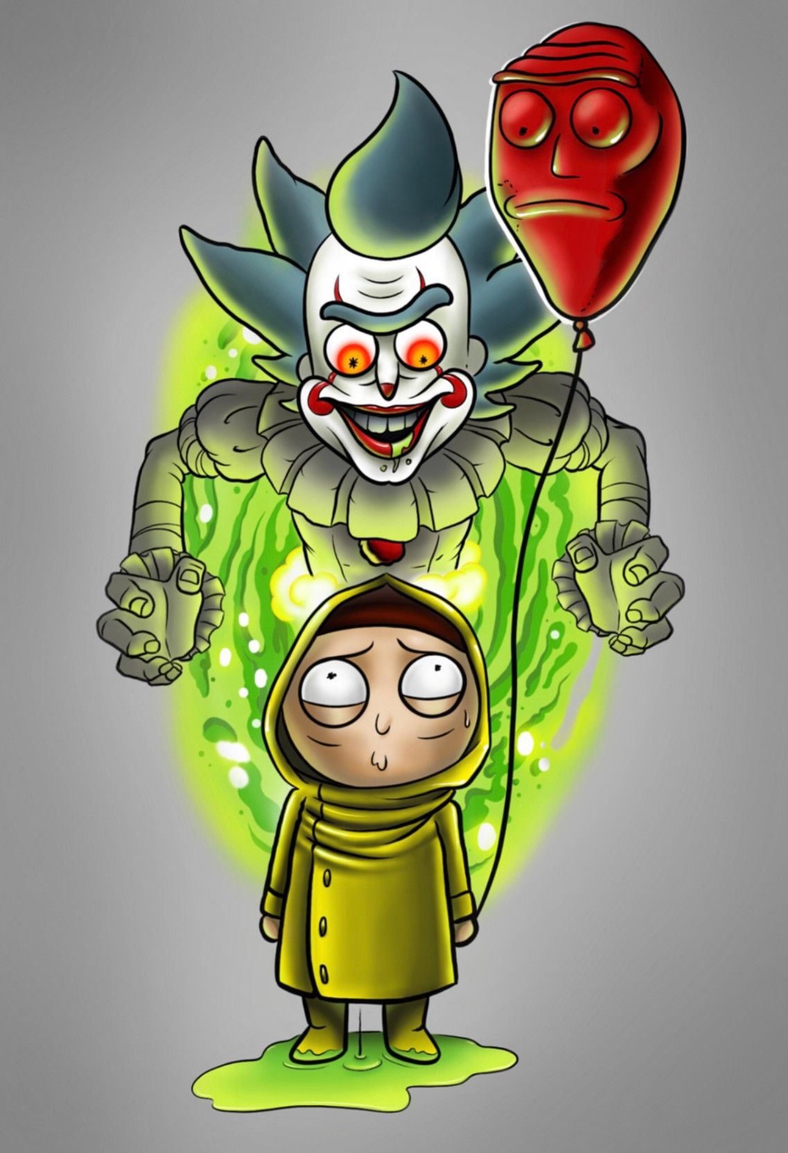 Rick And Morty Pennywise Wallpapers