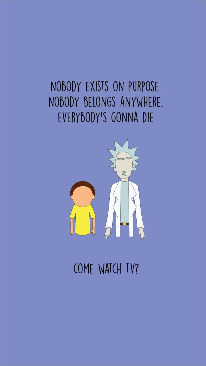 Rick And Morty Quotes Wallpapers