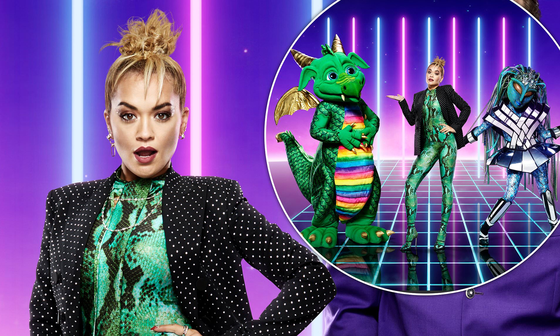 Rita Ora The Masked Singer  8K Wallpapers