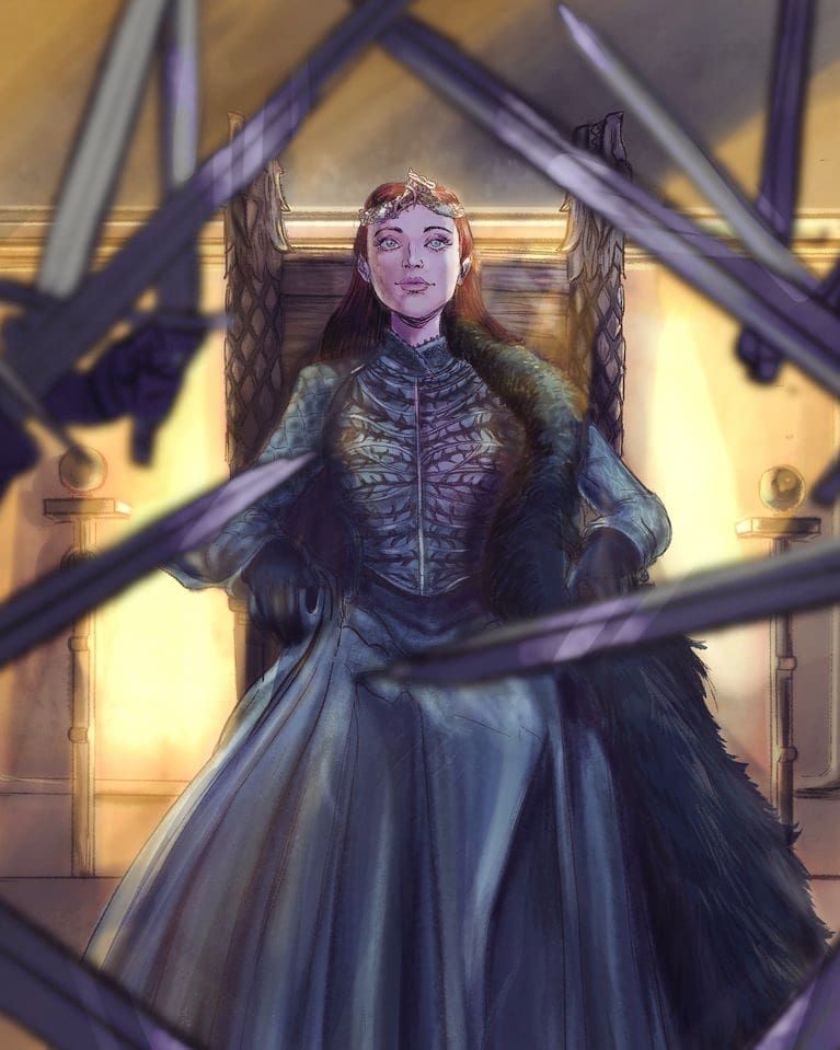 Sansa Stark Queen In The North Wallpapers