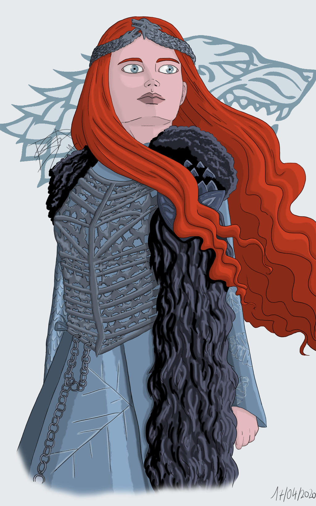 Sansa Stark Queen In The North Wallpapers