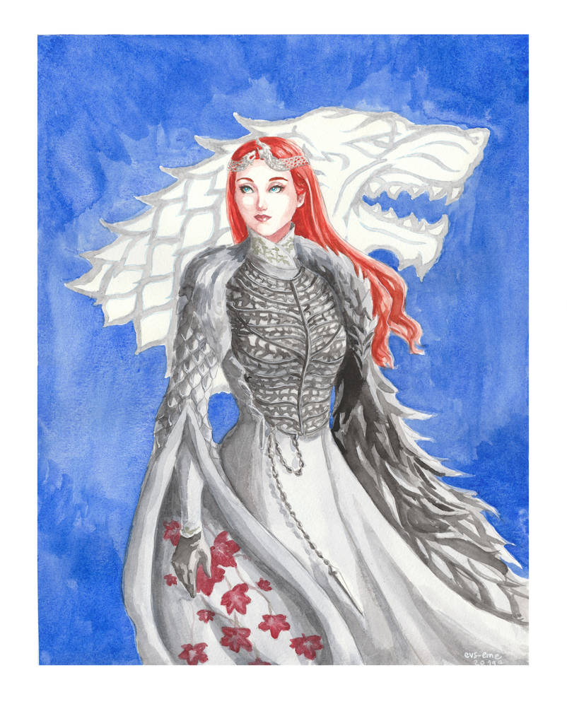 Sansa Stark Queen In The North Wallpapers