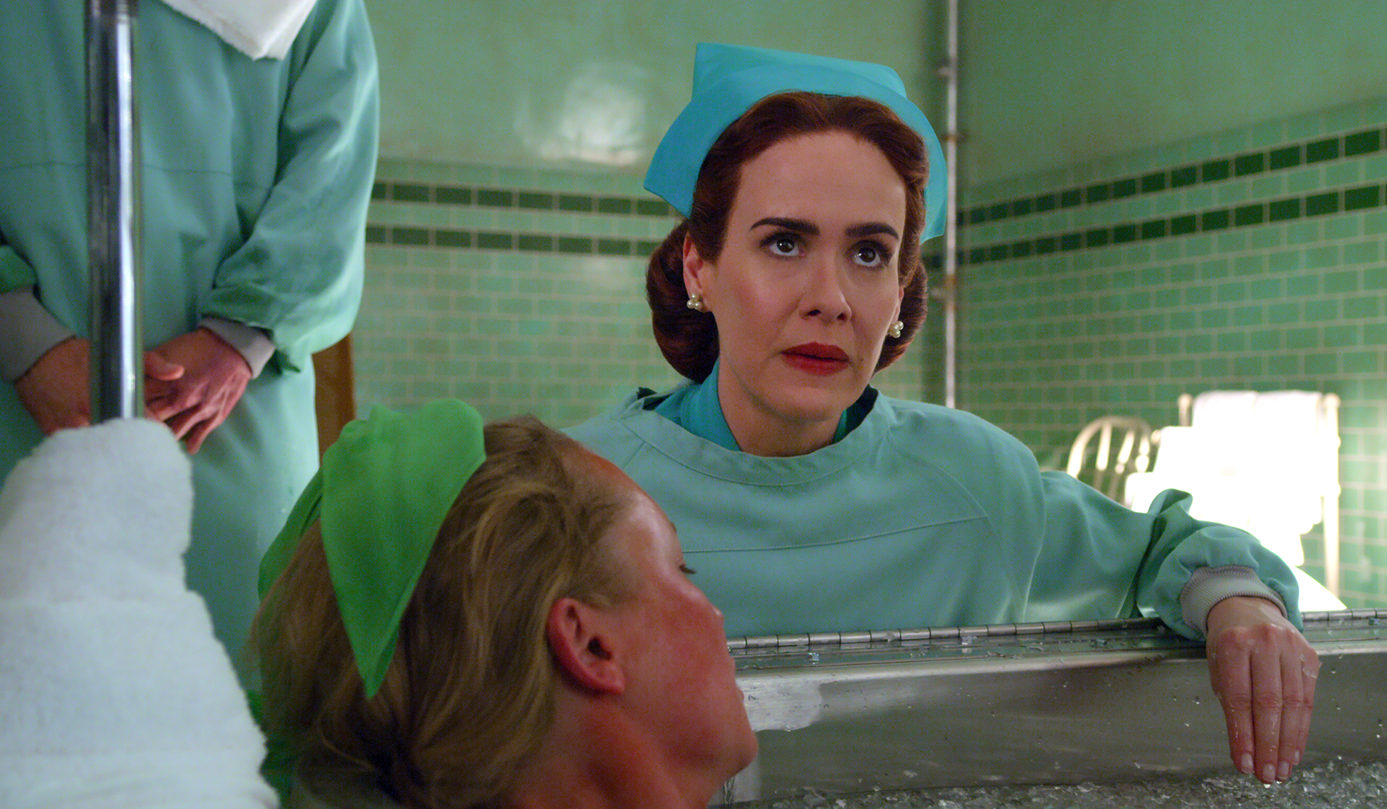 Sarah Paulson Ratched Wallpapers