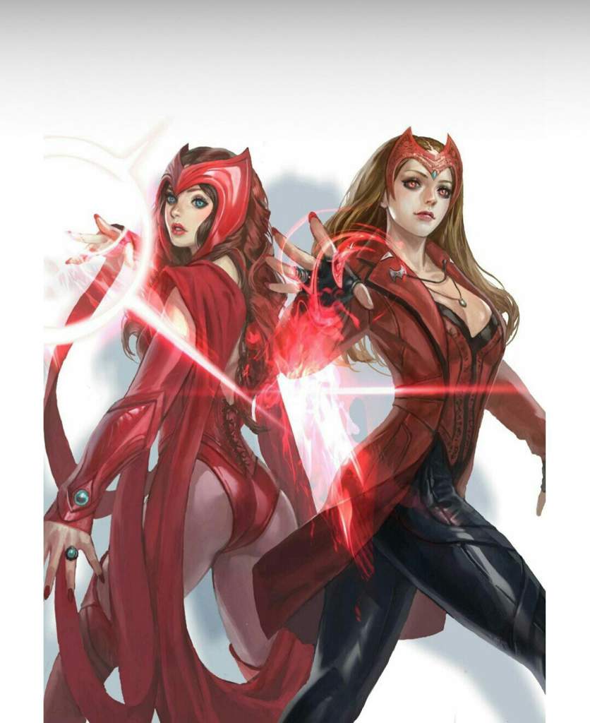 Scarlet Witch Costume In Wandavision Wallpapers