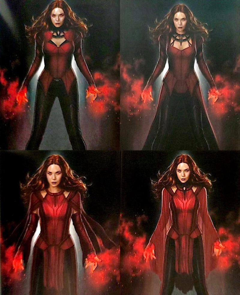 Scarlet Witch Costume In Wandavision Wallpapers