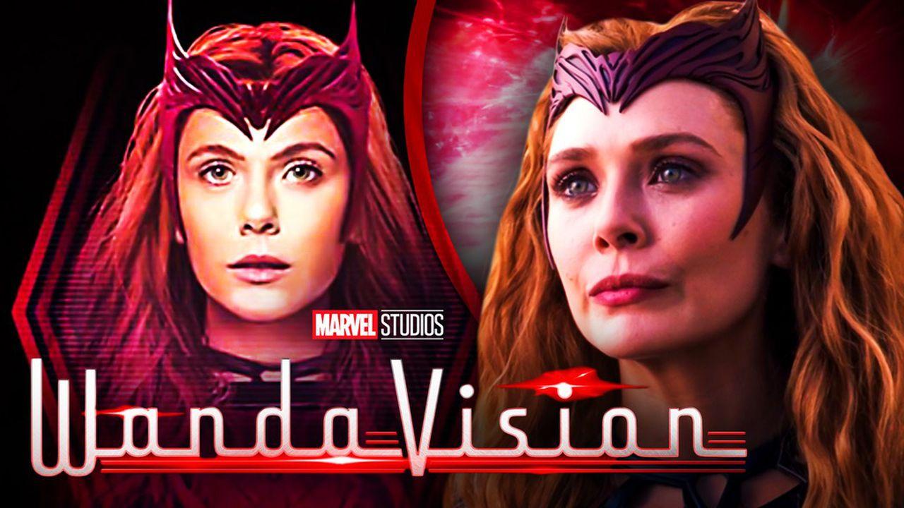 Scarlet Witch Costume In Wandavision Wallpapers