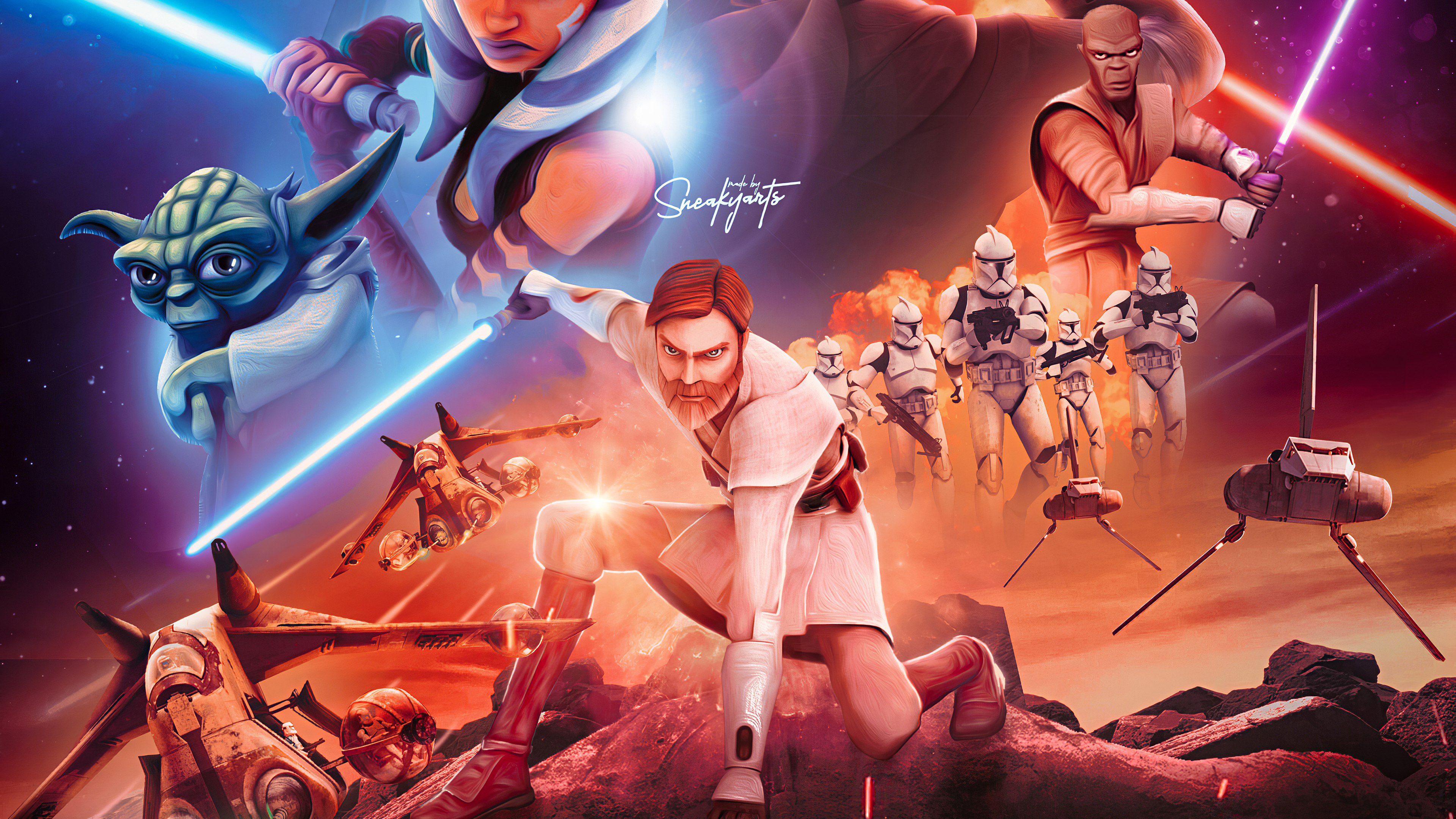 Star Wars The Clone Wars Wallpapers