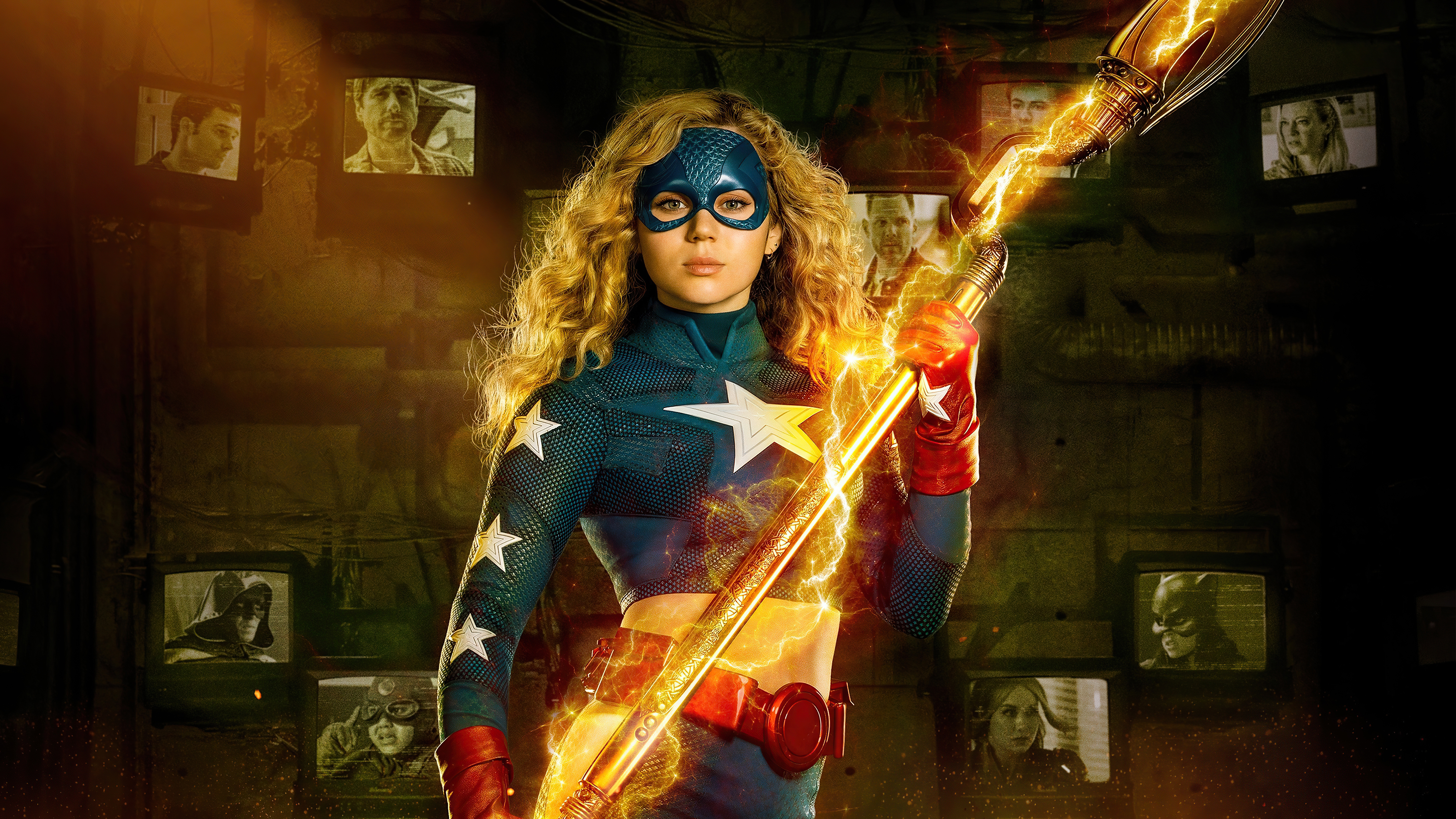 Stargirl And Stripe Poster Wallpapers