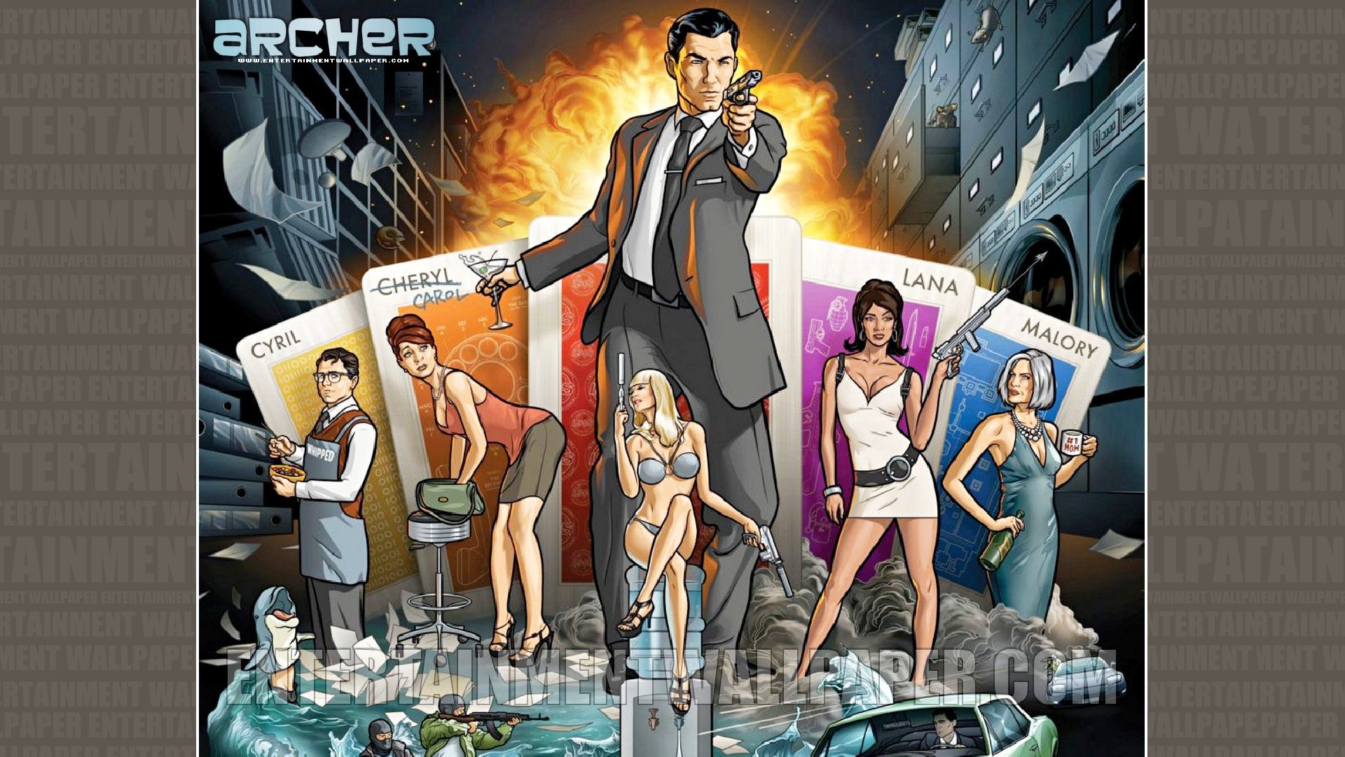 Sterling Archer Netflix Wallpapers