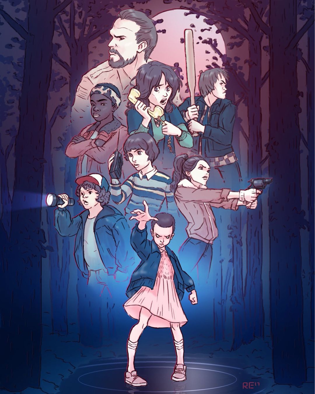 Stranger Things Amazing Fan Artwork Wallpapers