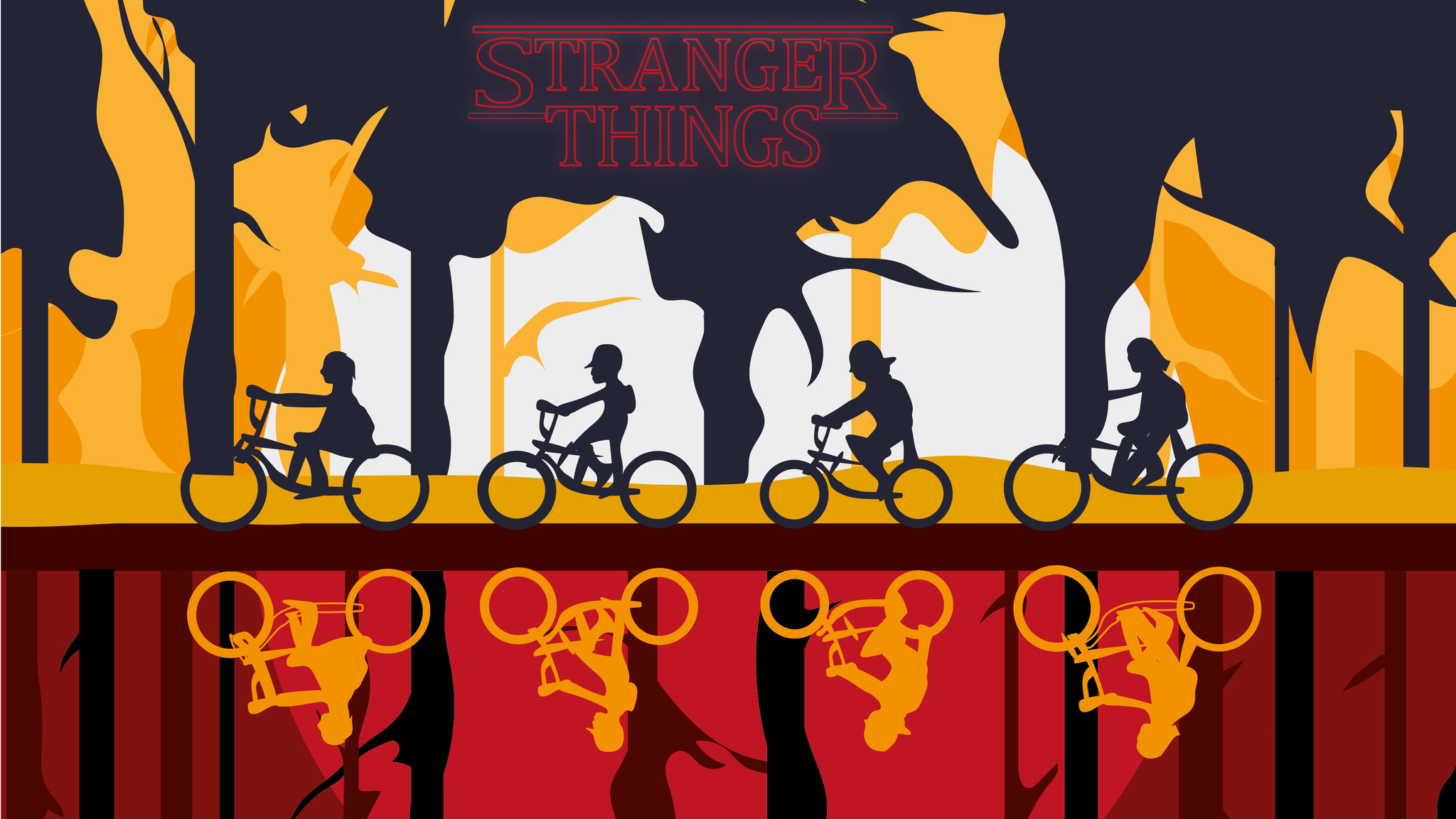 Stranger Things Artwork Wallpapers