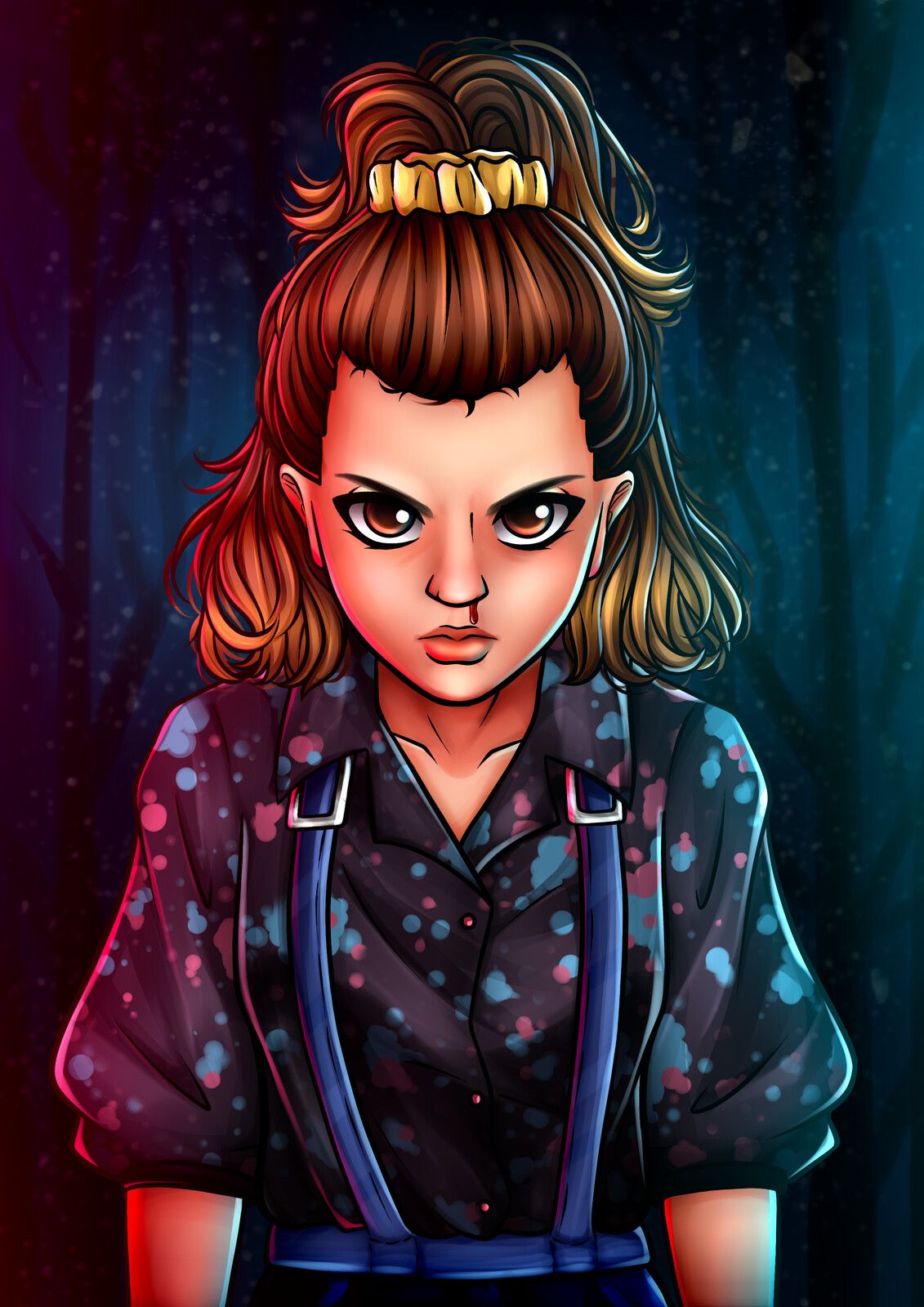 Stranger Things Eleven Fan Artwork Wallpapers