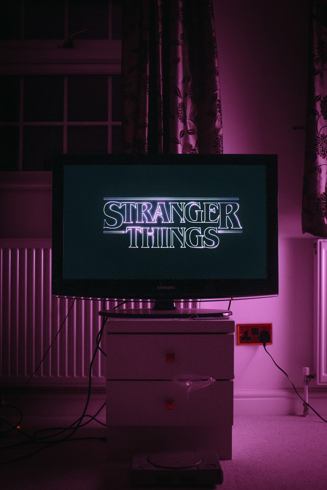 Stranger Things Neon Art Wallpapers