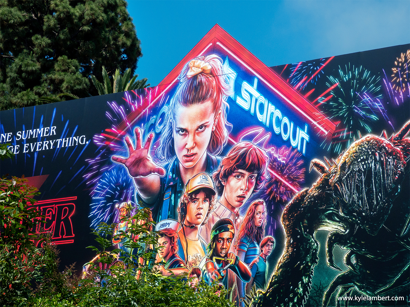 Stranger Things Neon Art Wallpapers