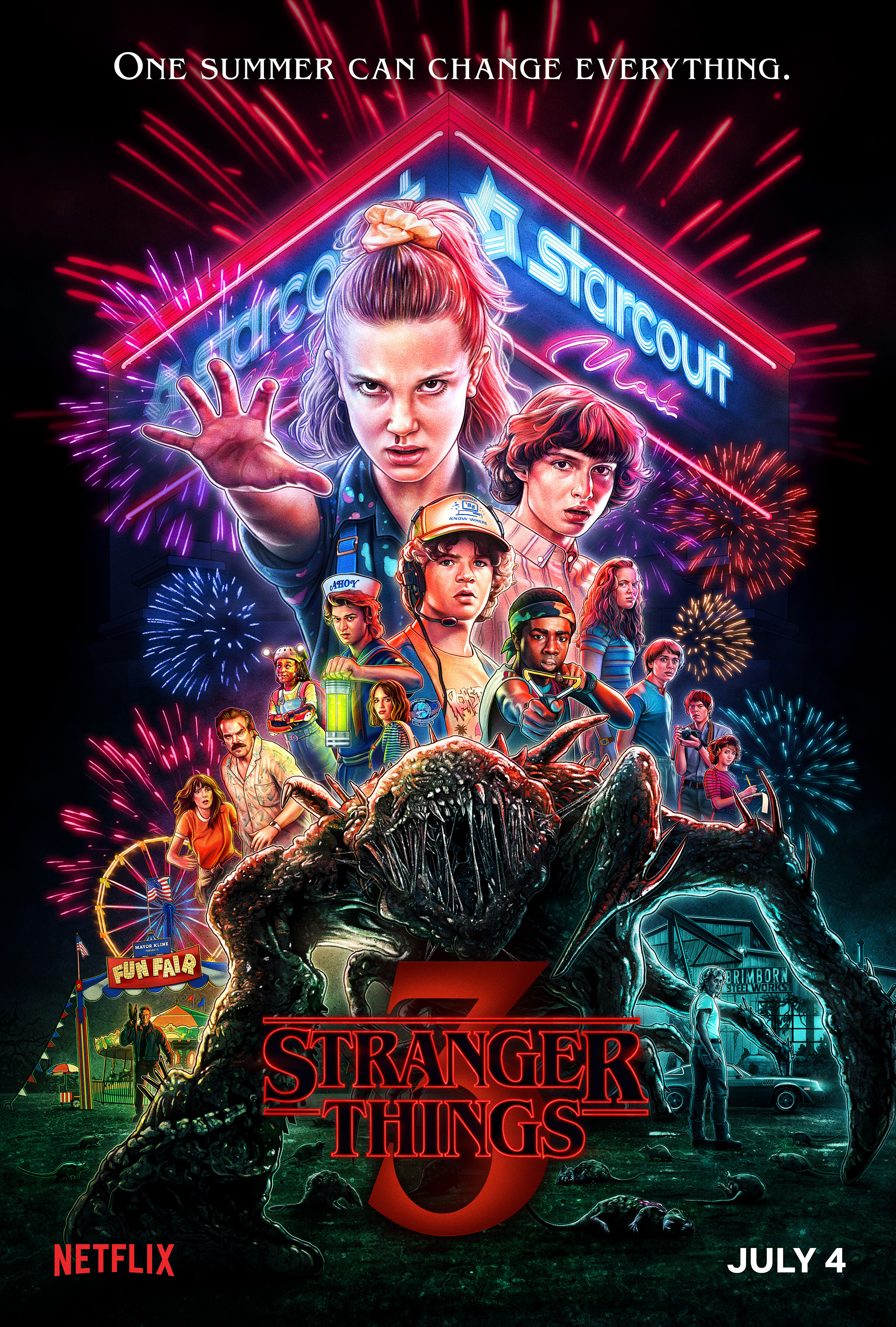 Stranger Things Season 4 Artwork Wallpapers