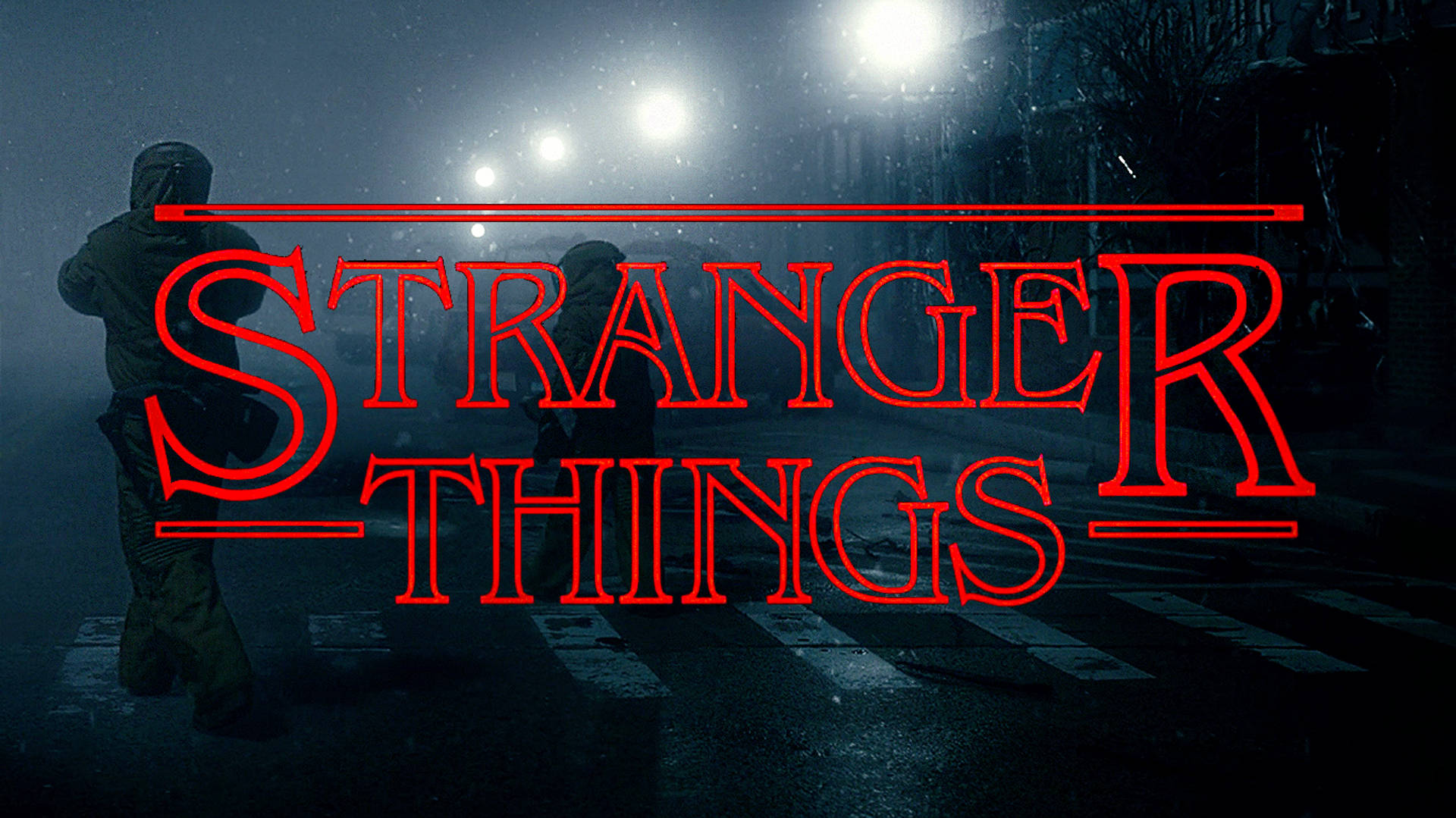 Stranger Things Text Poster Wallpapers