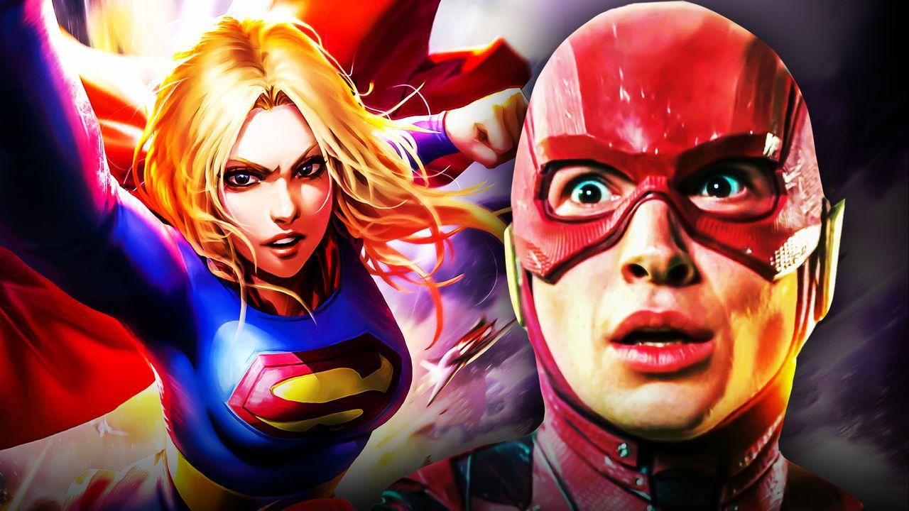 Supergirl And Flash Run Wallpapers