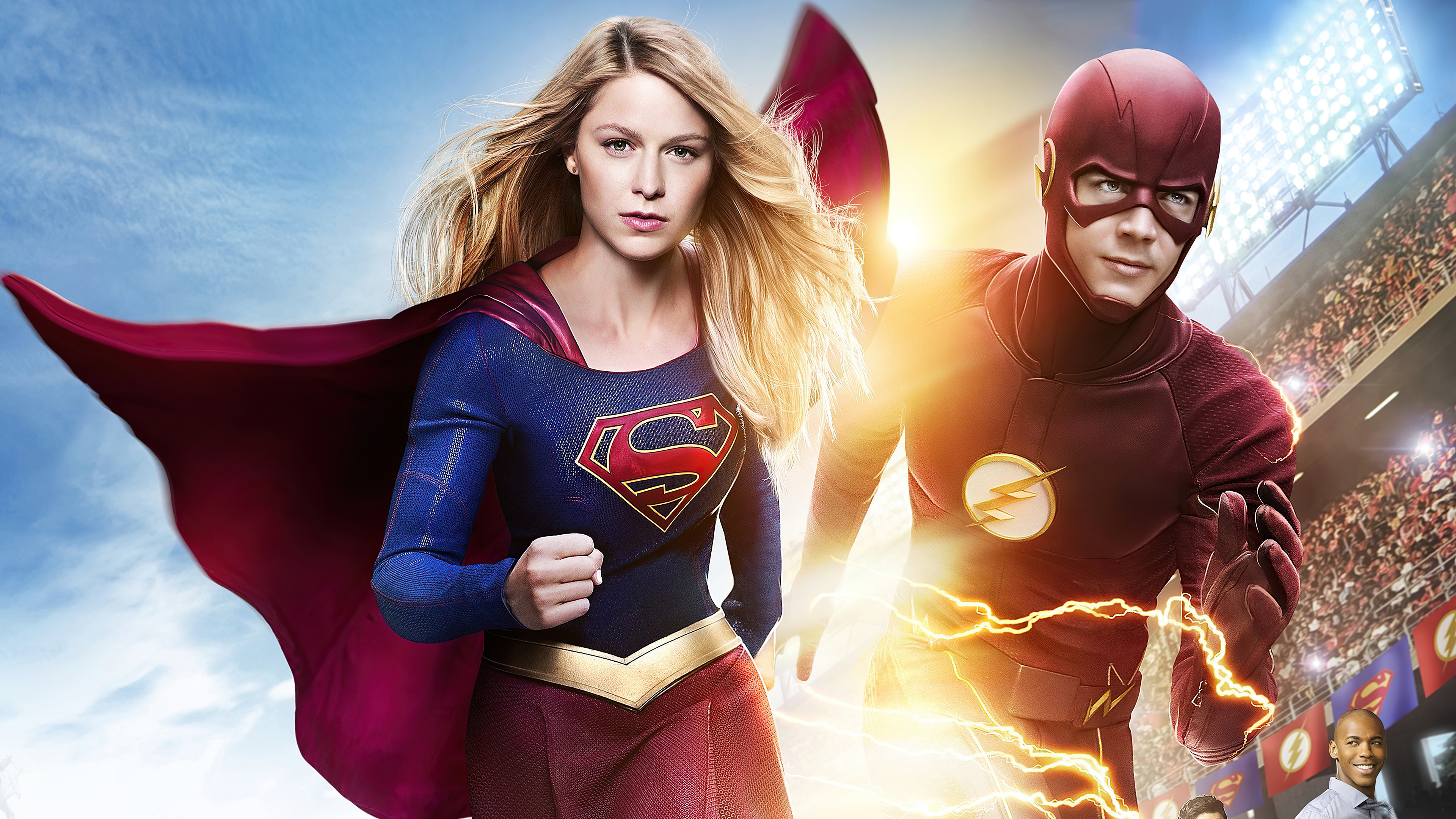 Supergirl And Superman Arrowverse Wallpapers