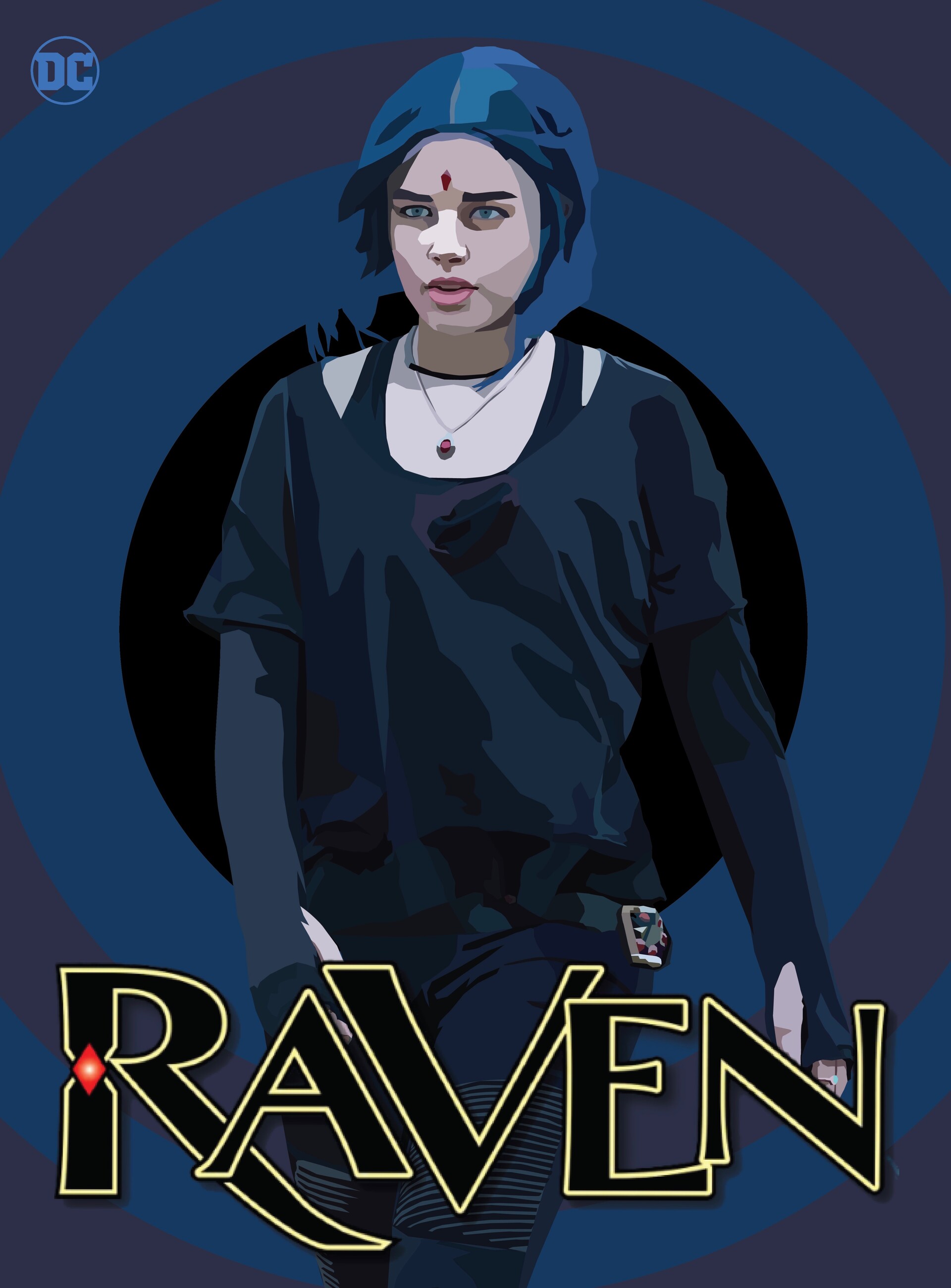 Teagan Croft As Raven Wallpapers