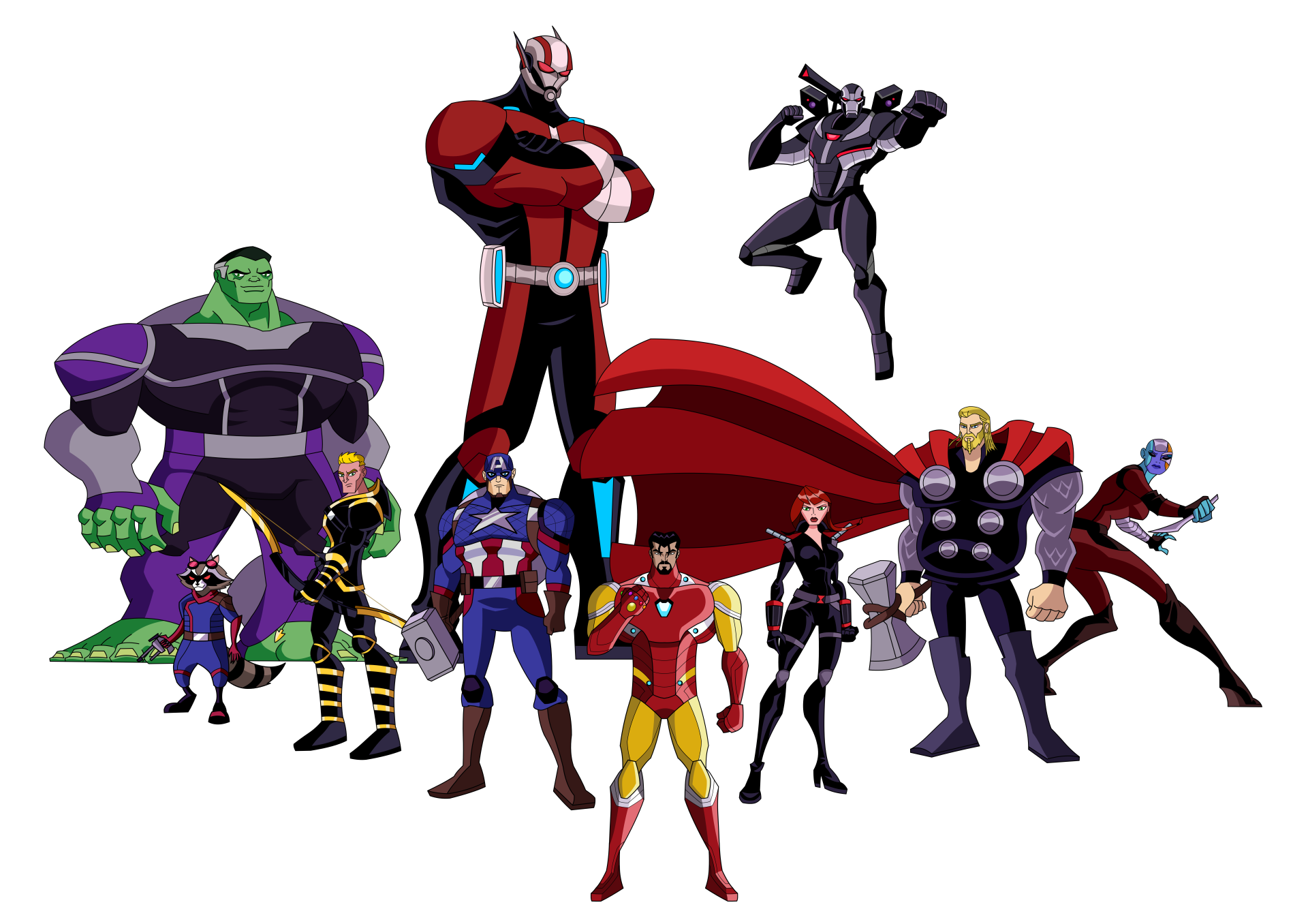 The Avengers: Earth'S Mightiest Heroes Wallpapers