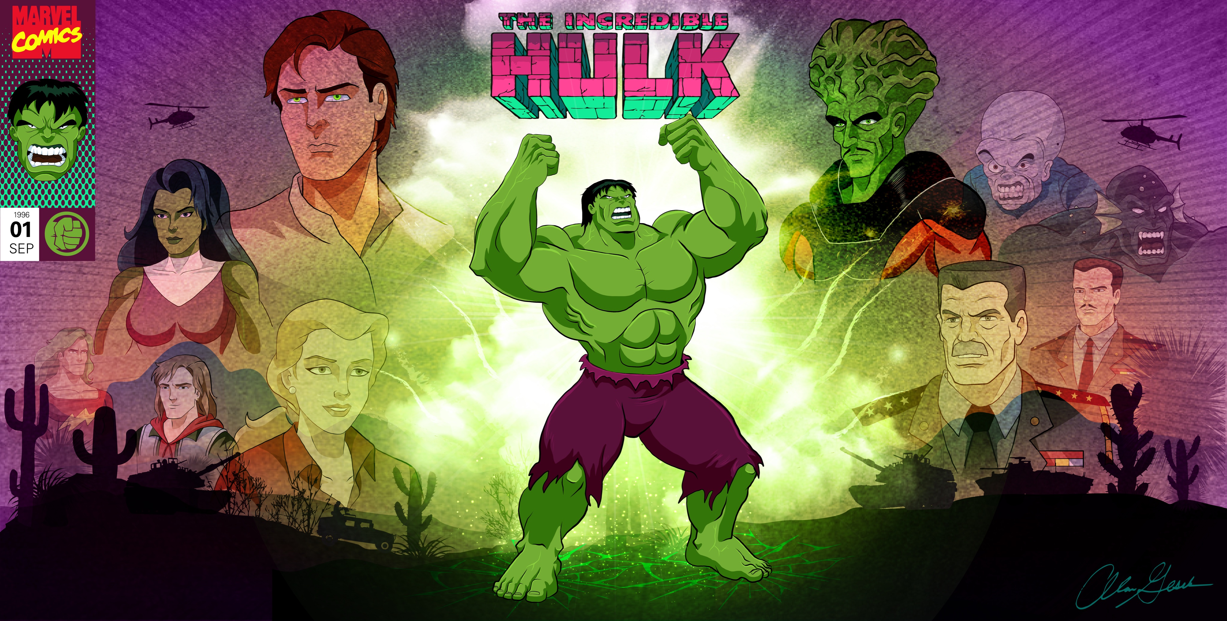 The Incredible Hulk (1996) Wallpapers