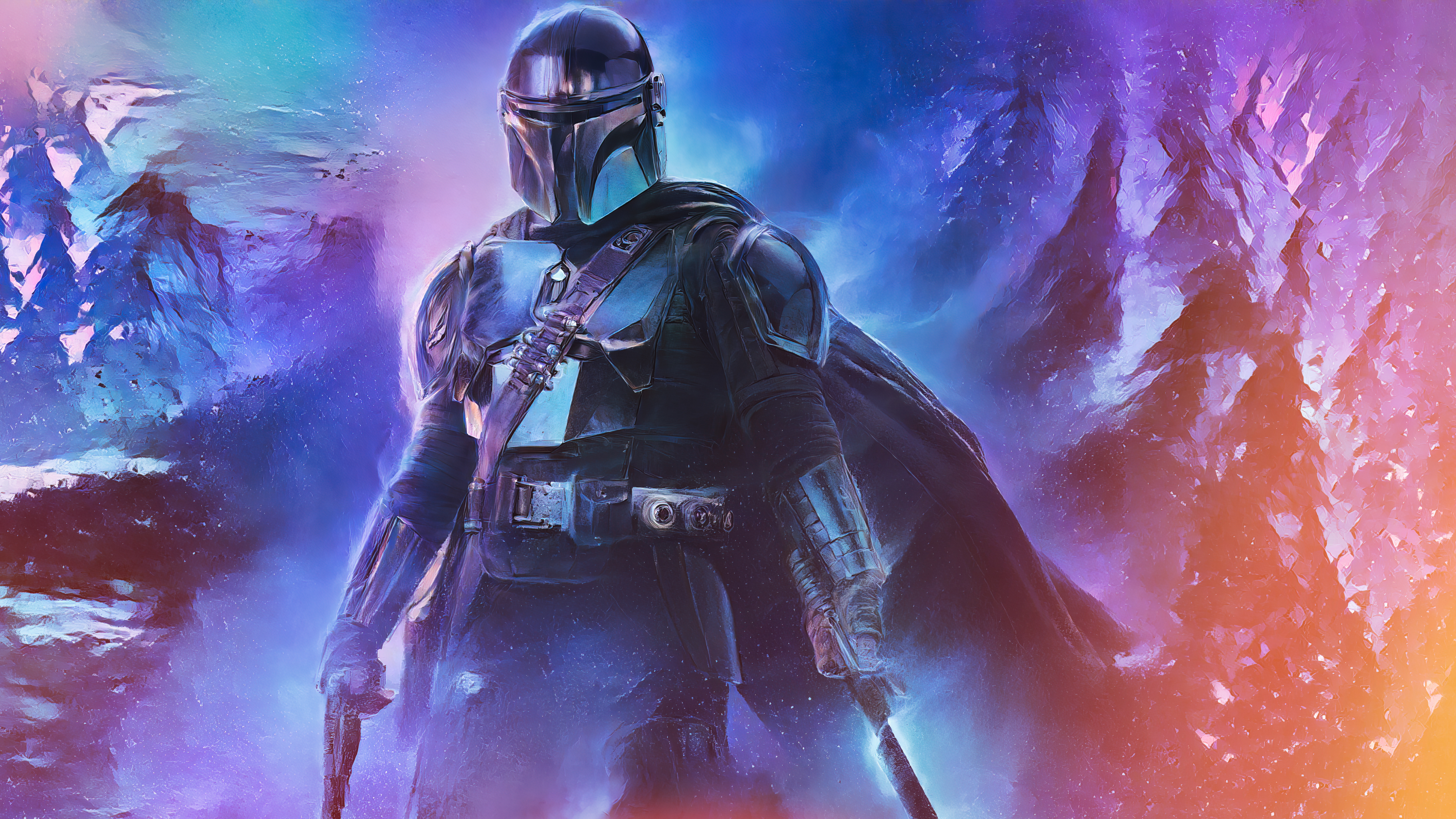 The Mandalorian Character Art Wallpapers