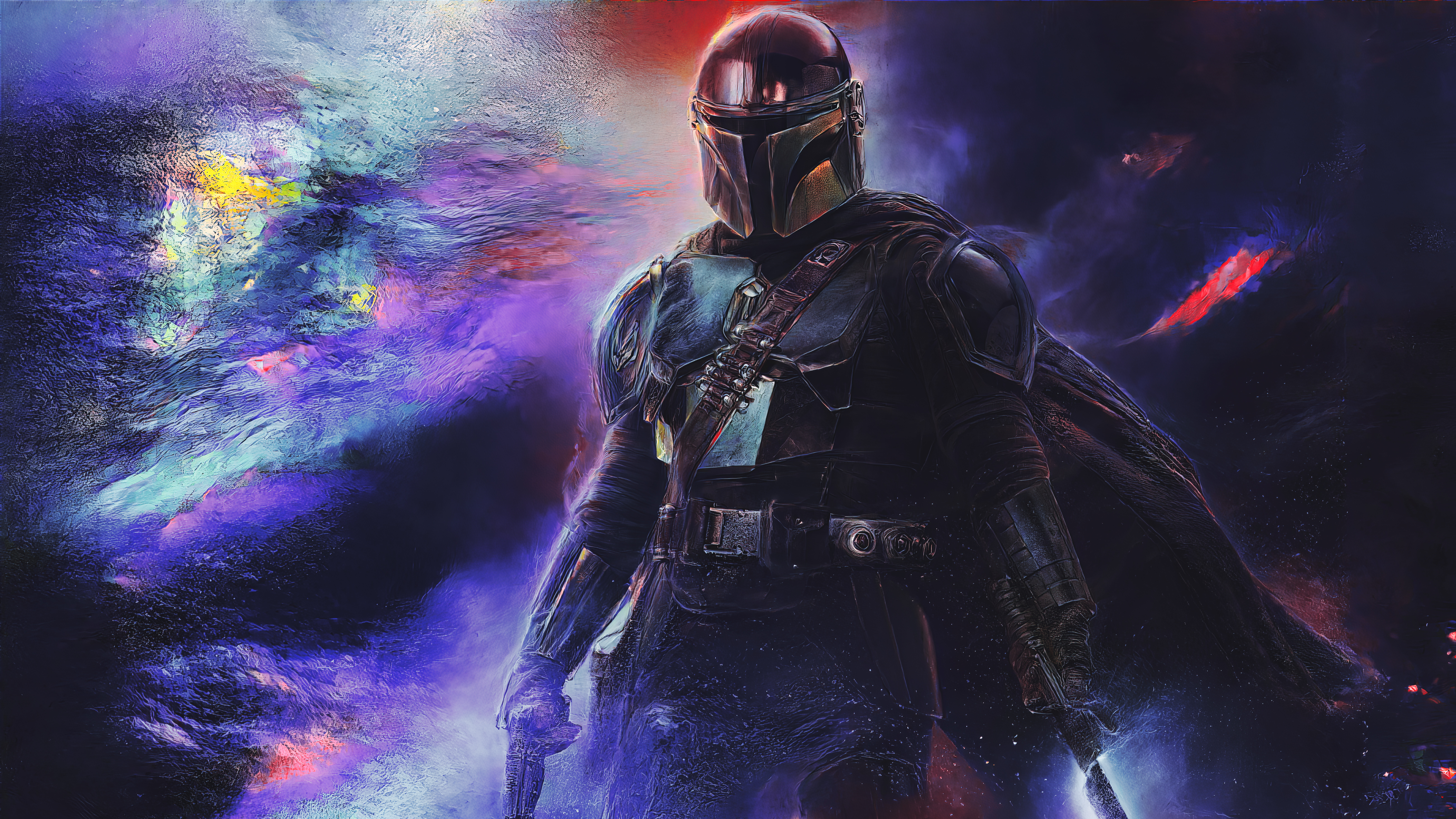 The Mandalorian Character Art Wallpapers